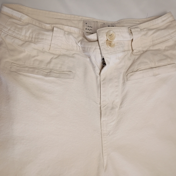 a new day Cream Straight Leg Pants - Picture 6 of 8